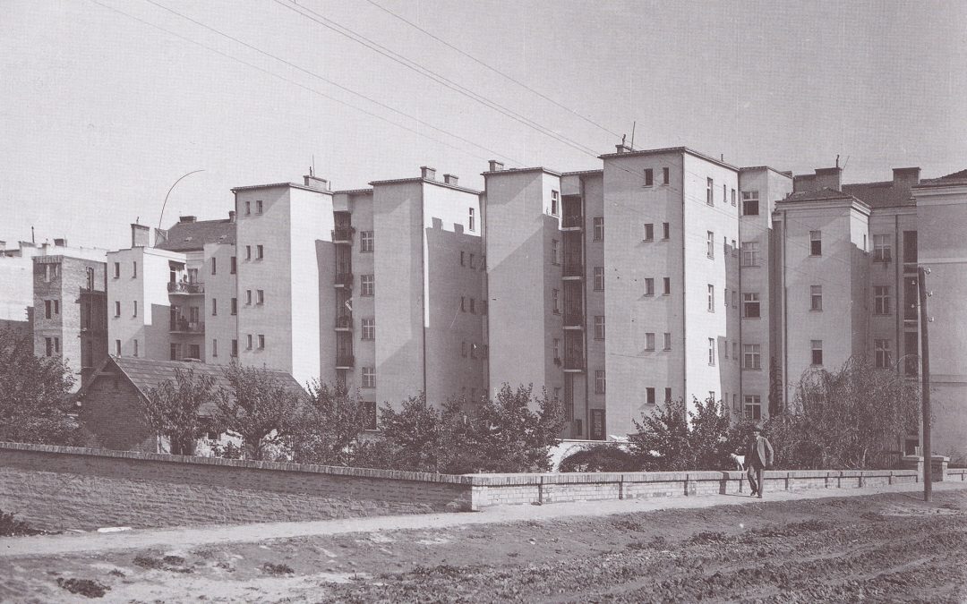 Nove zgrade u Karađorđevoj ulici, dvorišna strana – 1935 god