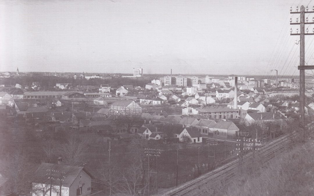 Pogled na Zemun sa Železničke pruge – 1936/1937