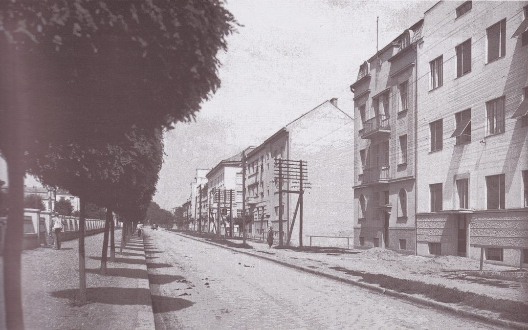 Ulica Nikolaja Ostrovskog, tadašnja Kosovčeva – 1938/39 god