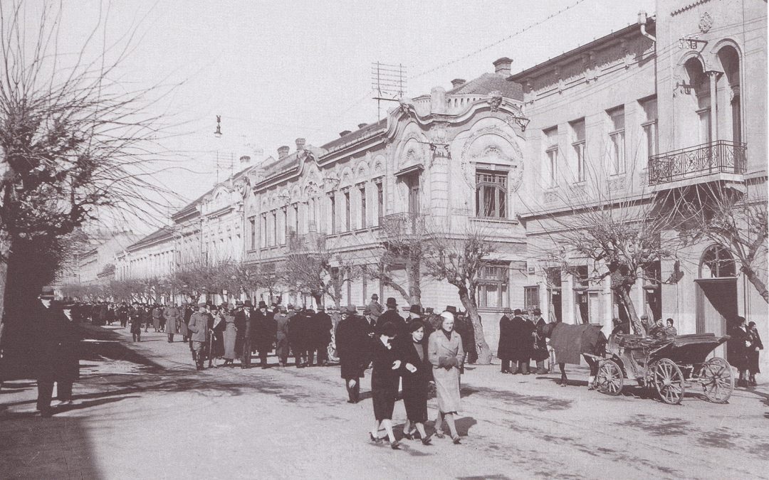 Korzo u Glavnoj ulicu u Zemunu – 1930 god